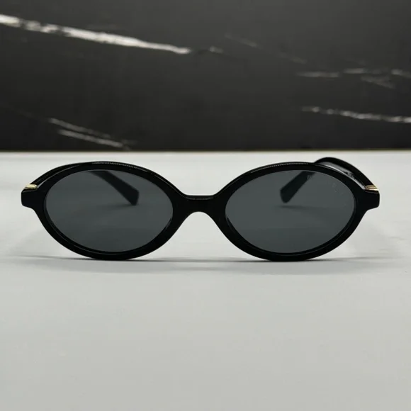 NEW MU 04ZS 1AB5S0 MIU MIU SUNGLASSES MU04ZS 1AB5S0 BLACK SMU 04ZS WOMEN - Picture 5 of 13